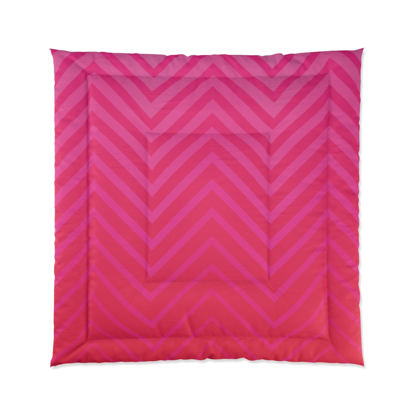 Comforter - Pink Zig Zag