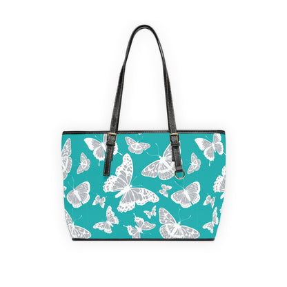 PU Leather Shoulder Bag - Butterfly