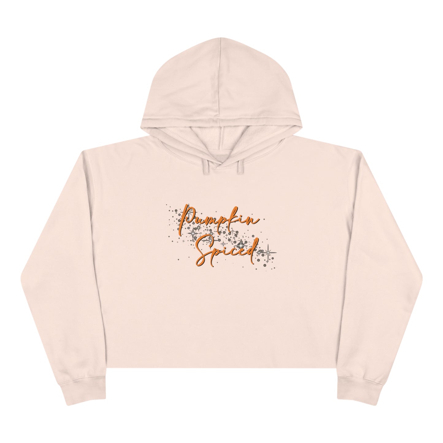 Crop Hoodie  - Pumpkin Spiced