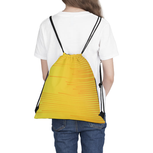 Outdoor Drawstring Bag - Yellow