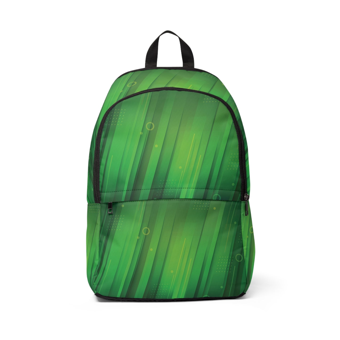 Unisex Fabric Backpack - Green Gradient