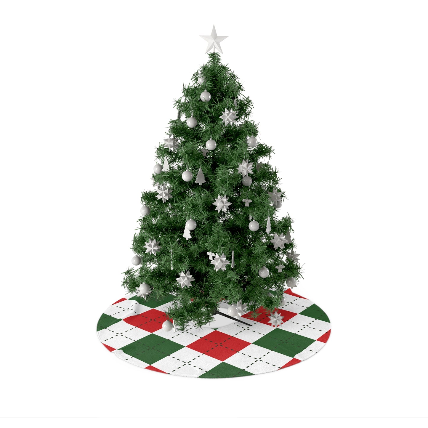 Christmas Tree Skirts - Argyle