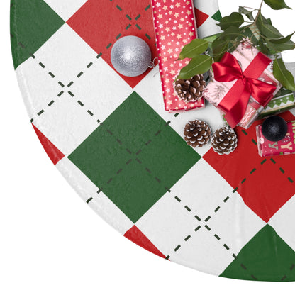 Christmas Tree Skirts - Argyle