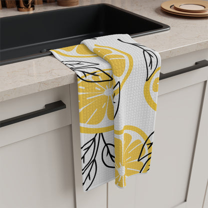 Soft Tea Towel -Lemons