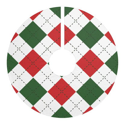 Christmas Tree Skirts - Argyle