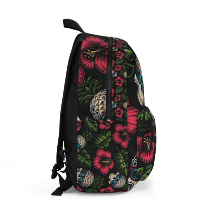 Backpack - Tropical Skull