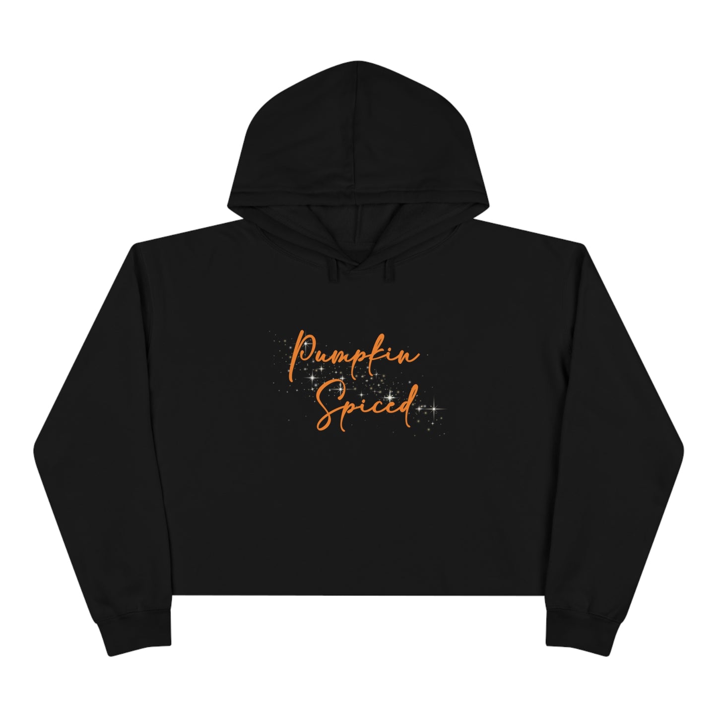 Crop Hoodie  - Pumpkin Spiced