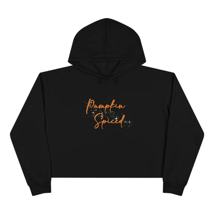 Crop Hoodie  - Pumpkin Spiced