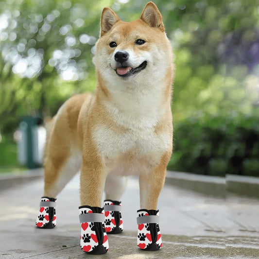 Non Slip Dog Socks - I love Paws