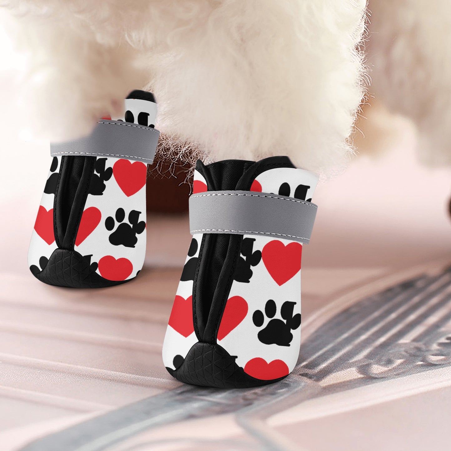 Non Slip Dog Socks - I love Paws