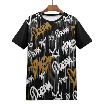 New Mens All Over Print T-shirt - Graffiti 1