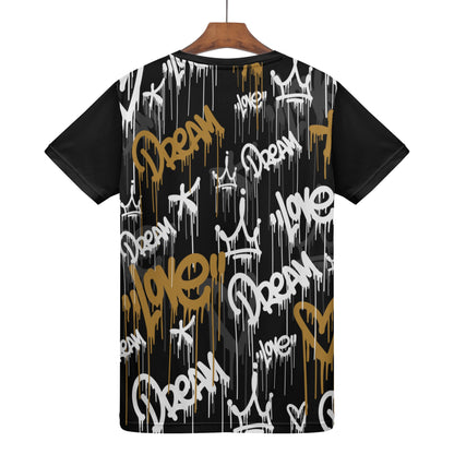 New Mens All Over Print T-shirt - Graffiti 1