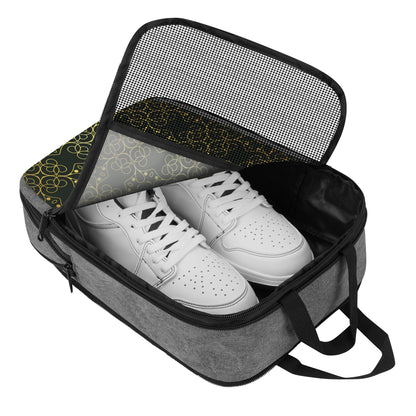 Storage Shoe Bags - Gold/Black