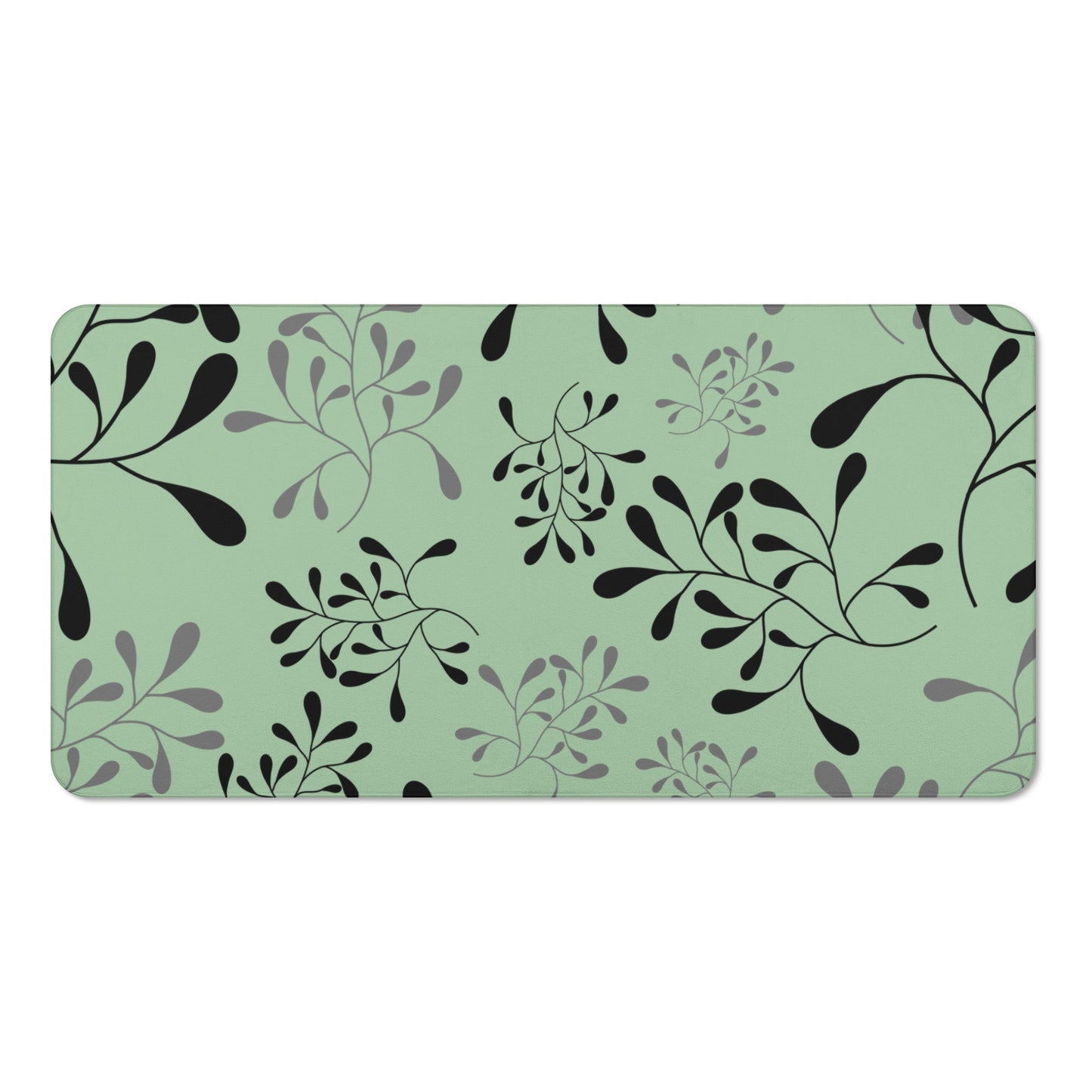 Bath Towel - Green Leaf