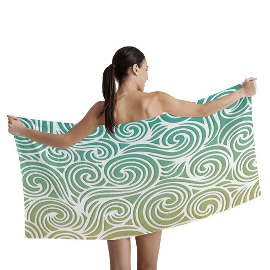 Bath Towel - Swirls