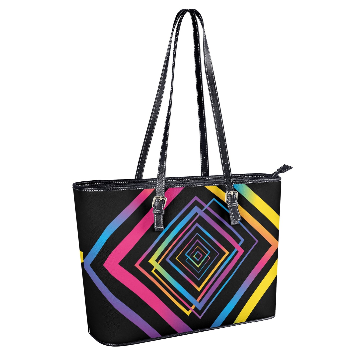 Fashion PU Tote Bags - Diamond