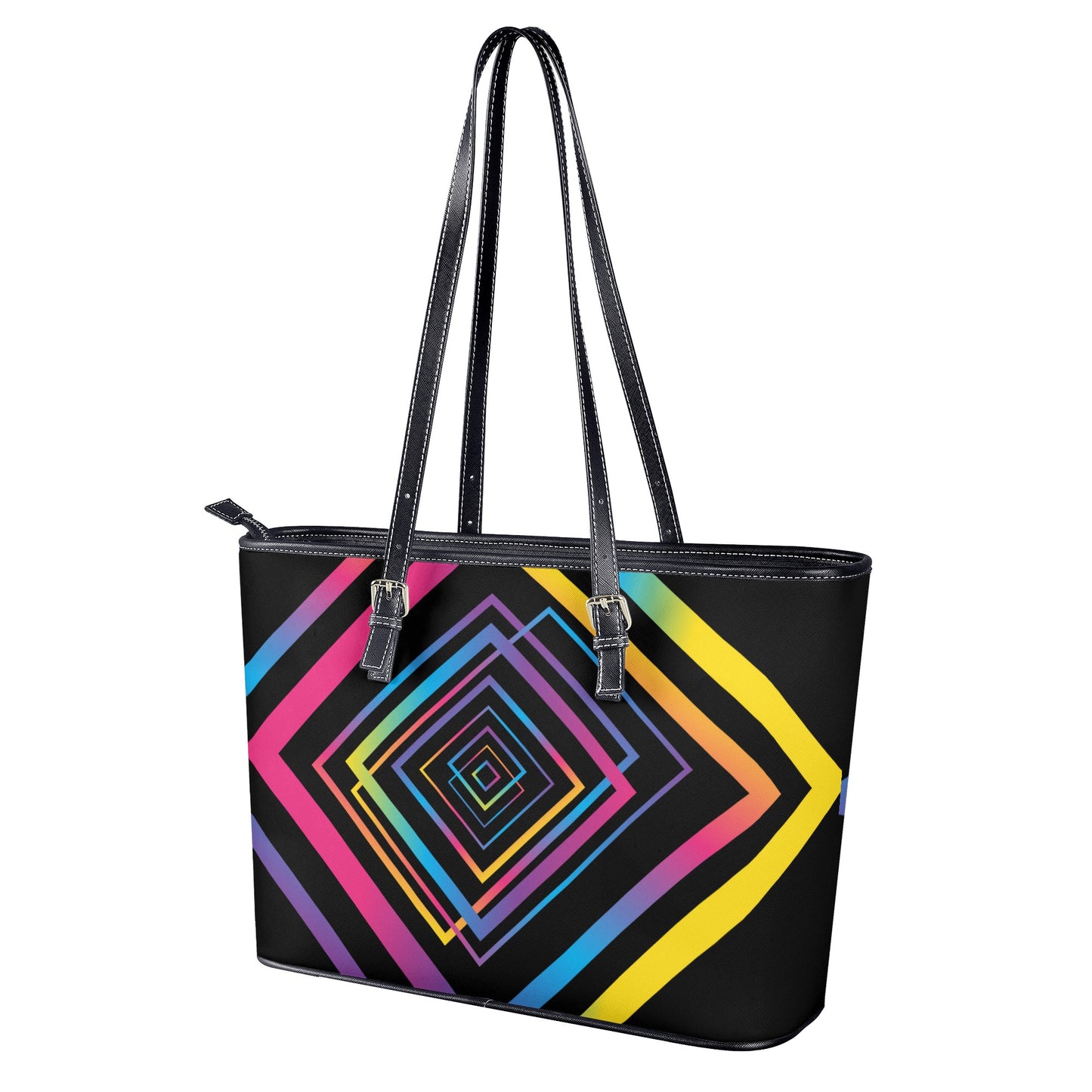 Fashion PU Tote Bags - Diamond