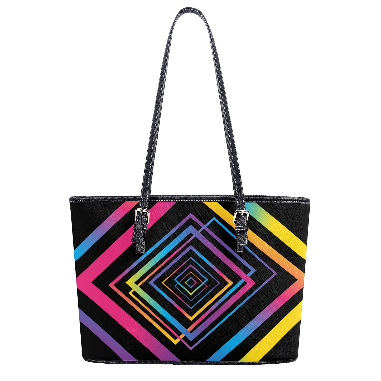 Fashion PU Tote Bags - Diamond