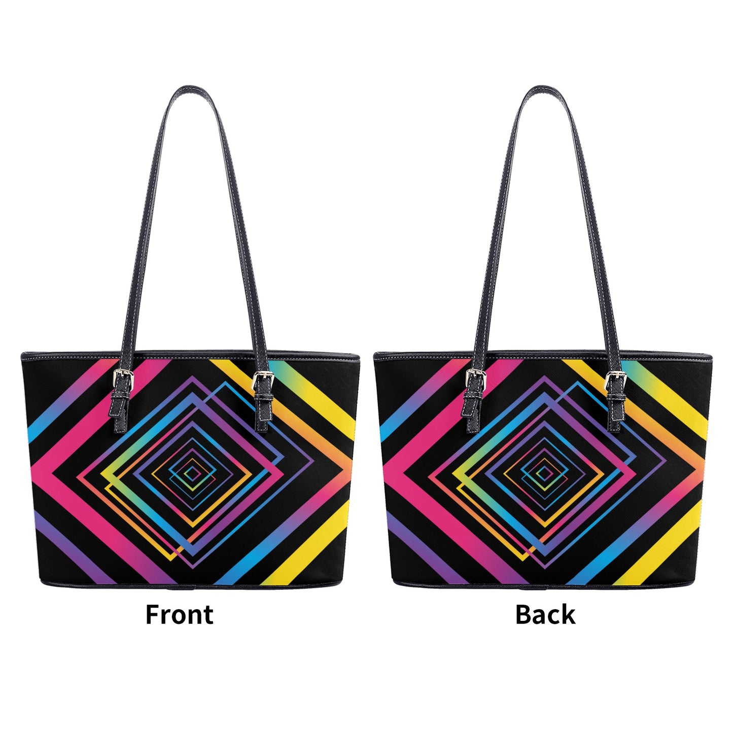 Fashion PU Tote Bags - Diamond