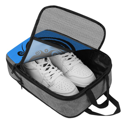 Storage Shoe Bags - Blue Swirl