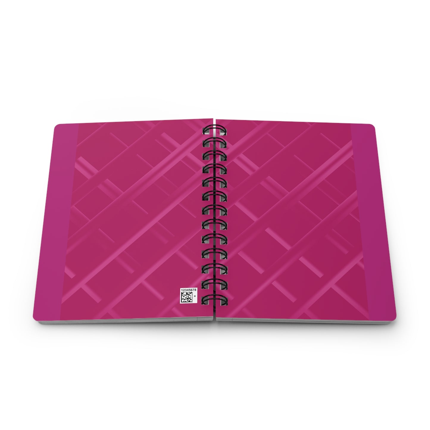 Spiral Bound Journal - Pink Abstract