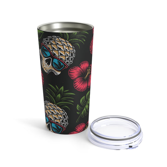 Tumbler 20oz - Tropical Skull