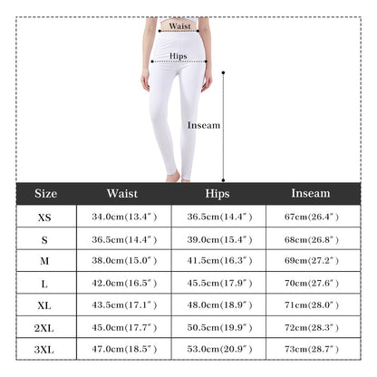 Womens Leggings - White Leggings