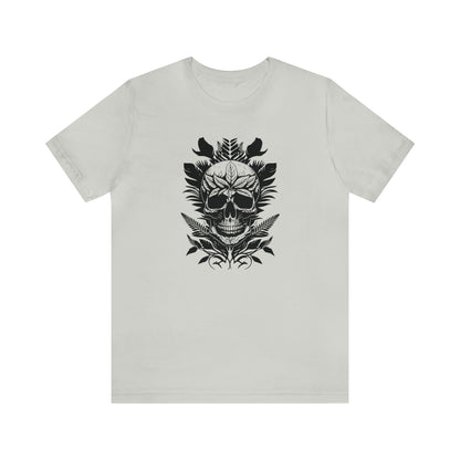 Unisex Jersey Short Sleeve Tee - Weed Skull