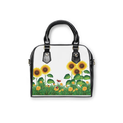 Shoulder Handbag - Sunflowers