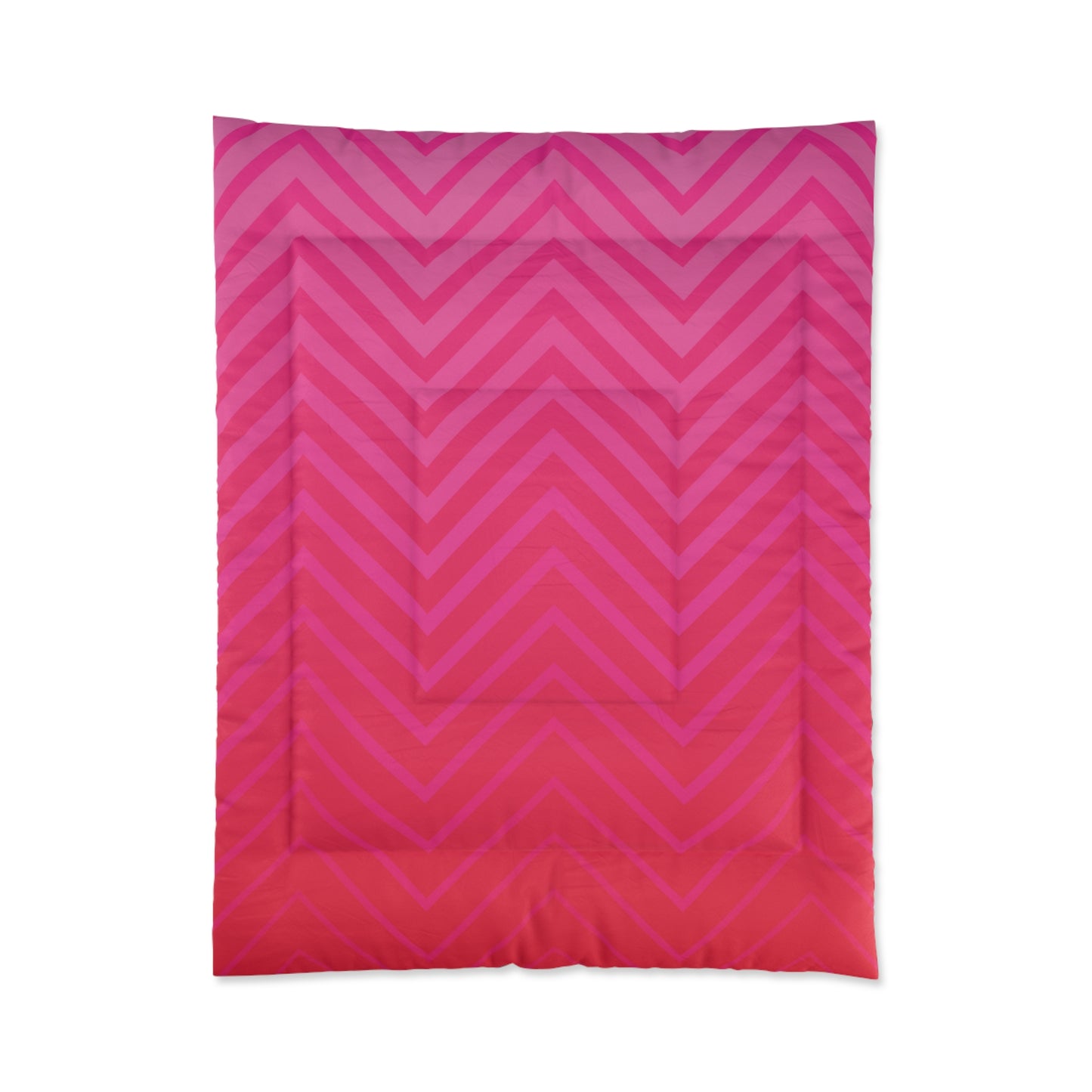 Comforter - Pink Zig Zag