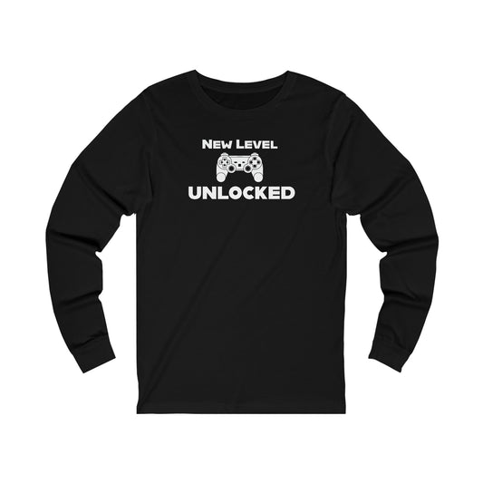 Unisex Jersey Long Sleeve Tee - New Level PS4/PS5