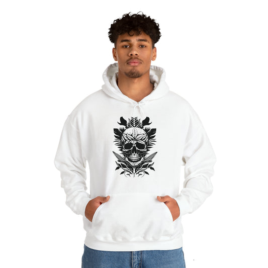 Unisex Heavy Blend™ Hooded Sweatshirt - Weed Skull