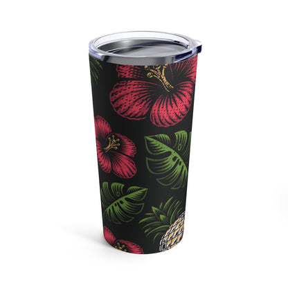 Tumbler 20oz - Tropical Skull