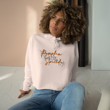 Crop Hoodie  - Pumpkin Spiced