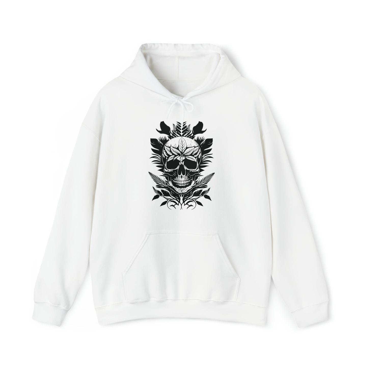 Unisex Heavy Blend™ Hooded Sweatshirt - Weed Skull