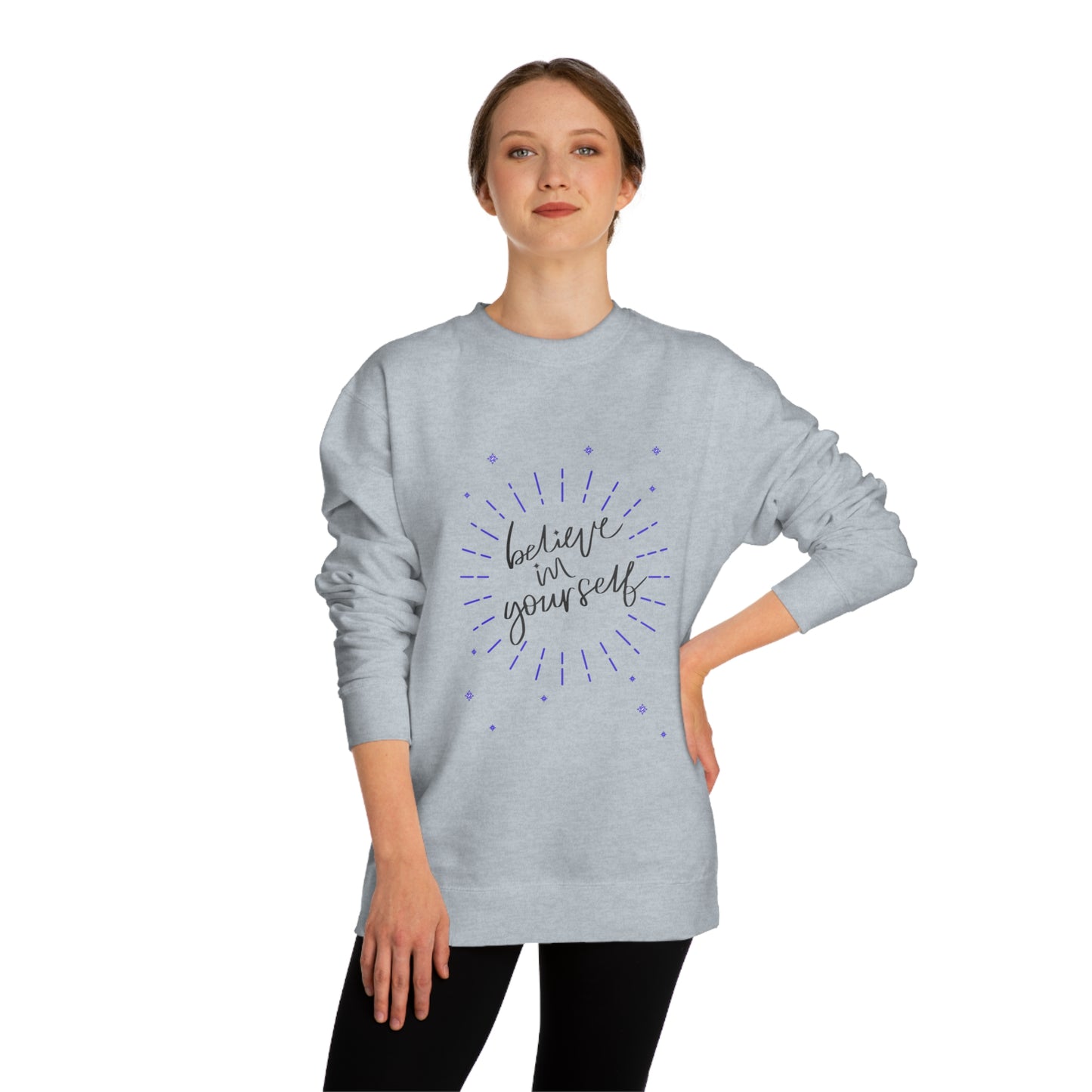 Unisex Crew Neck Sweatshirt - Believe