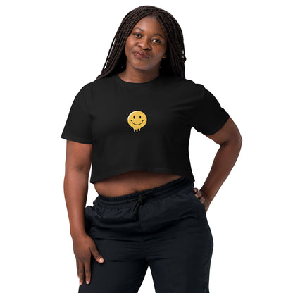 Women’s crop top - Smiley