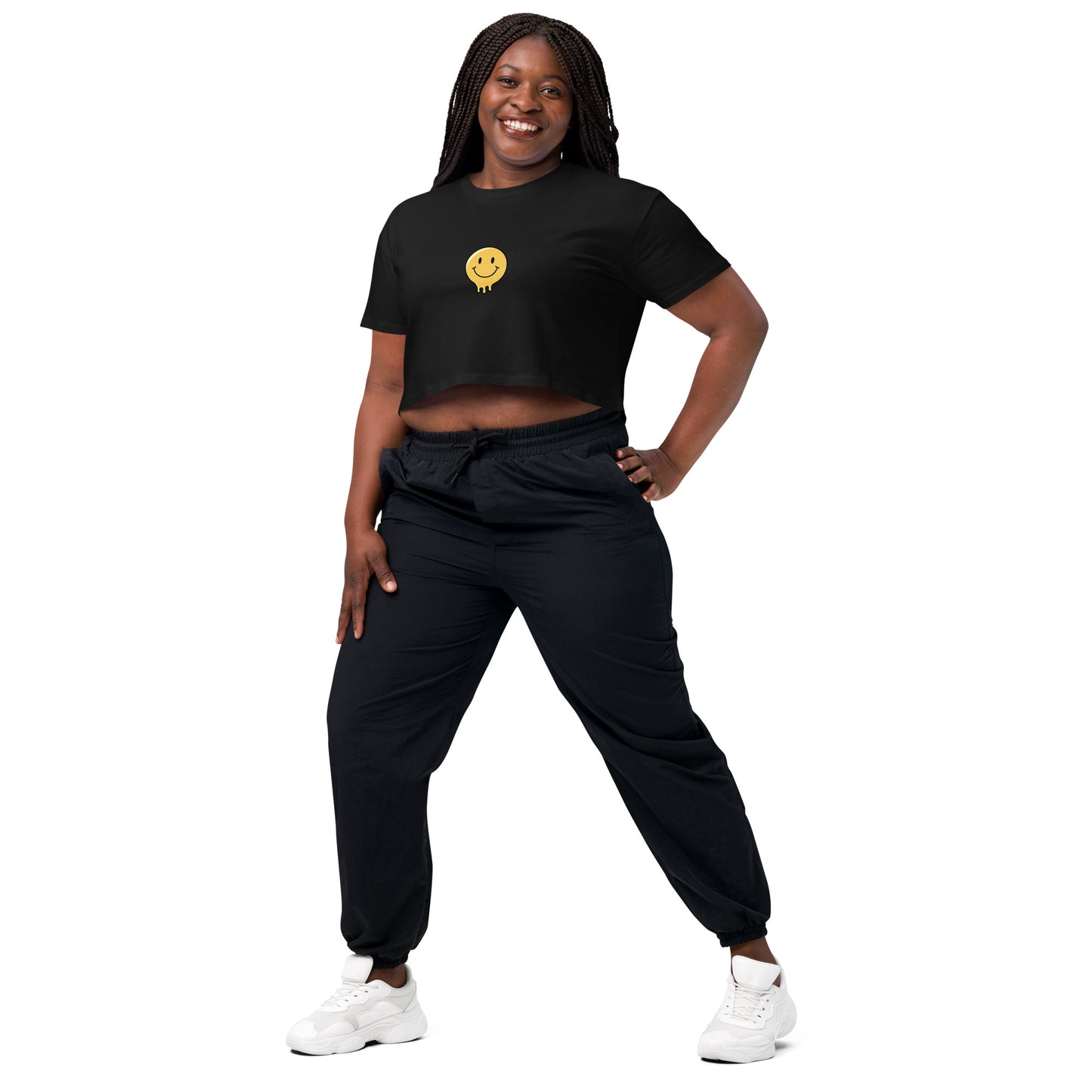 Women’s crop top - Smiley