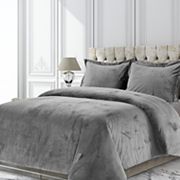 Tribeca Venice Velvet Oversized Solid Duvet Set