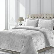 Tribeca Venice Velvet Oversized Solid Duvet Set