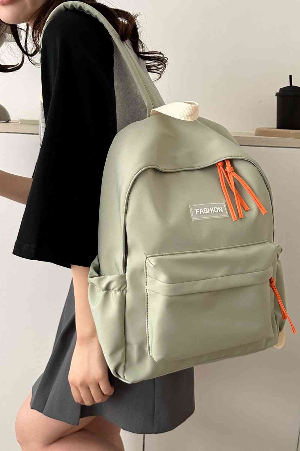 Nylon Large Backpack