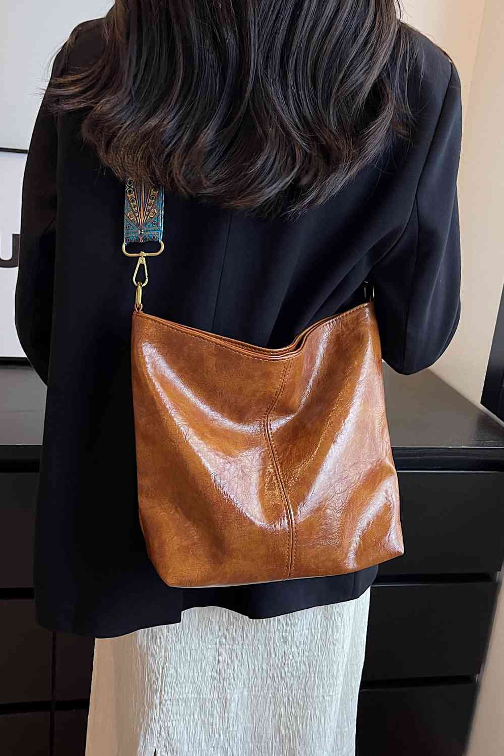 Adored PU Leather Shoulder Bag